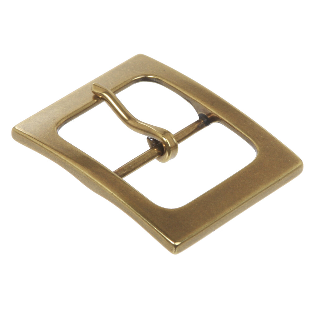 1 1/2&Prime; (38 mm) Nickel Free Single Prong Rectangular Belt Buckle