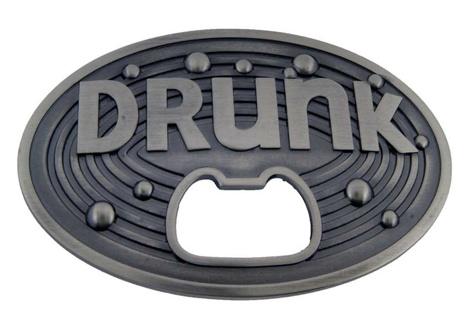 Big Bottle Opener Belt Buckle Men Women Halloween Tattoo Skull Western Rodeo