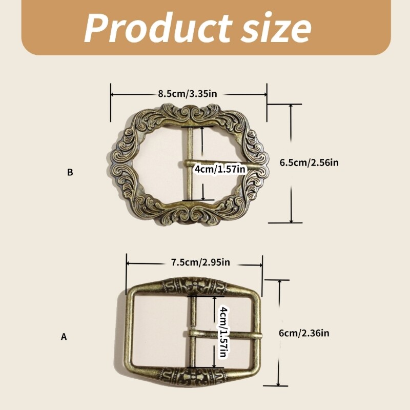 Rock Metal Relief Belt Buckle Delicate Belt Buckle Adult Replace Belt Supply