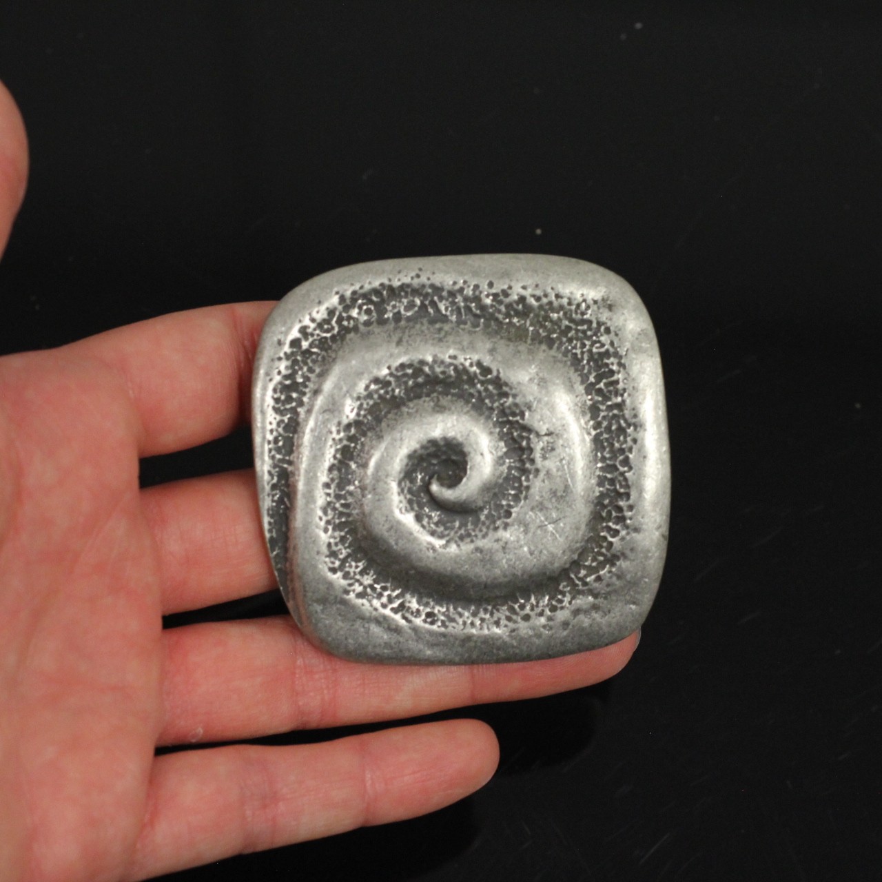Belt buckle snail silver rustic buckle belt buckle removable clasp