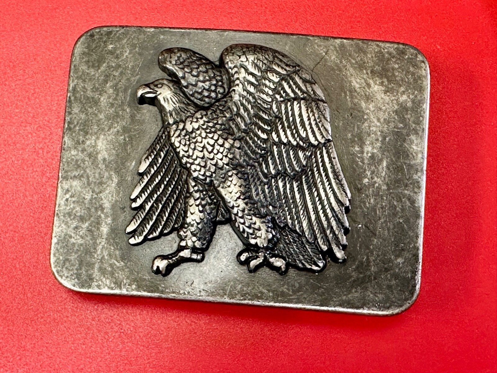American Eagle Ready To Fight! Patriotic Usa Pride Belt Buckle