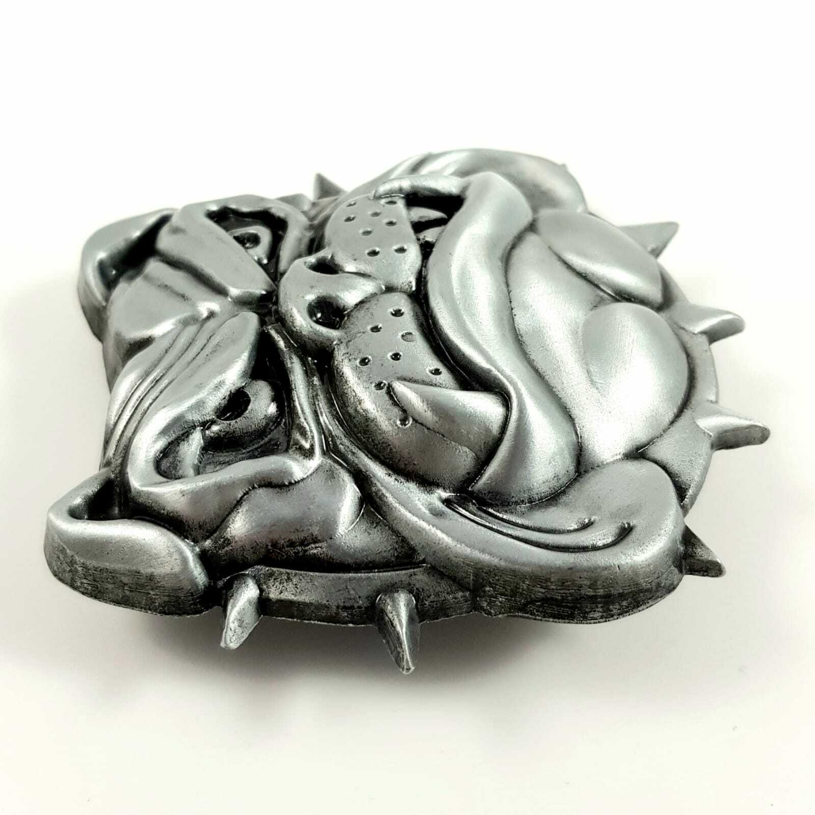 British Bulldog Belt Buckle Biker