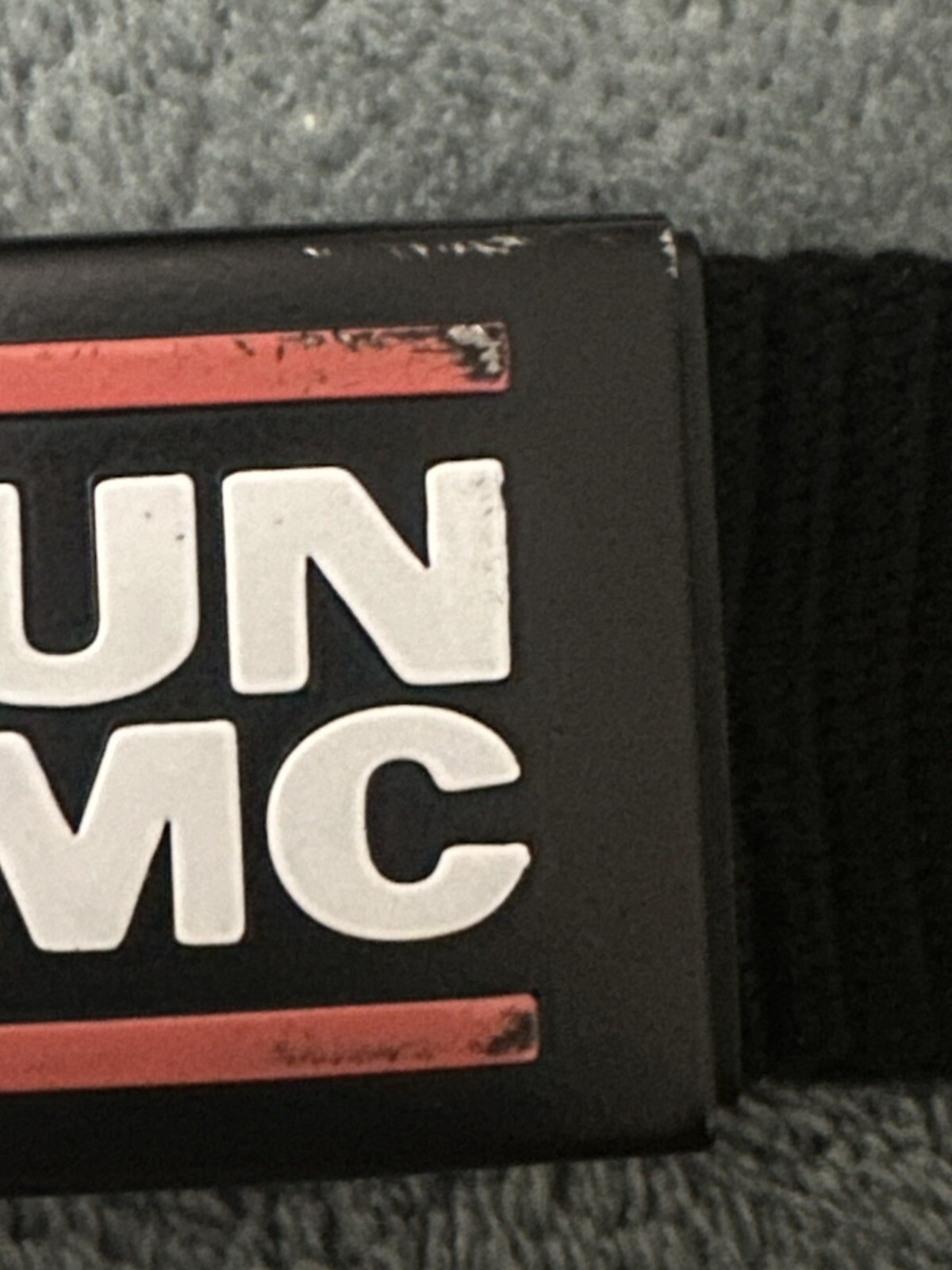 Run DMC 2015 Authentic Belt Buckle With Removable Buckle to Change Belt or Color
