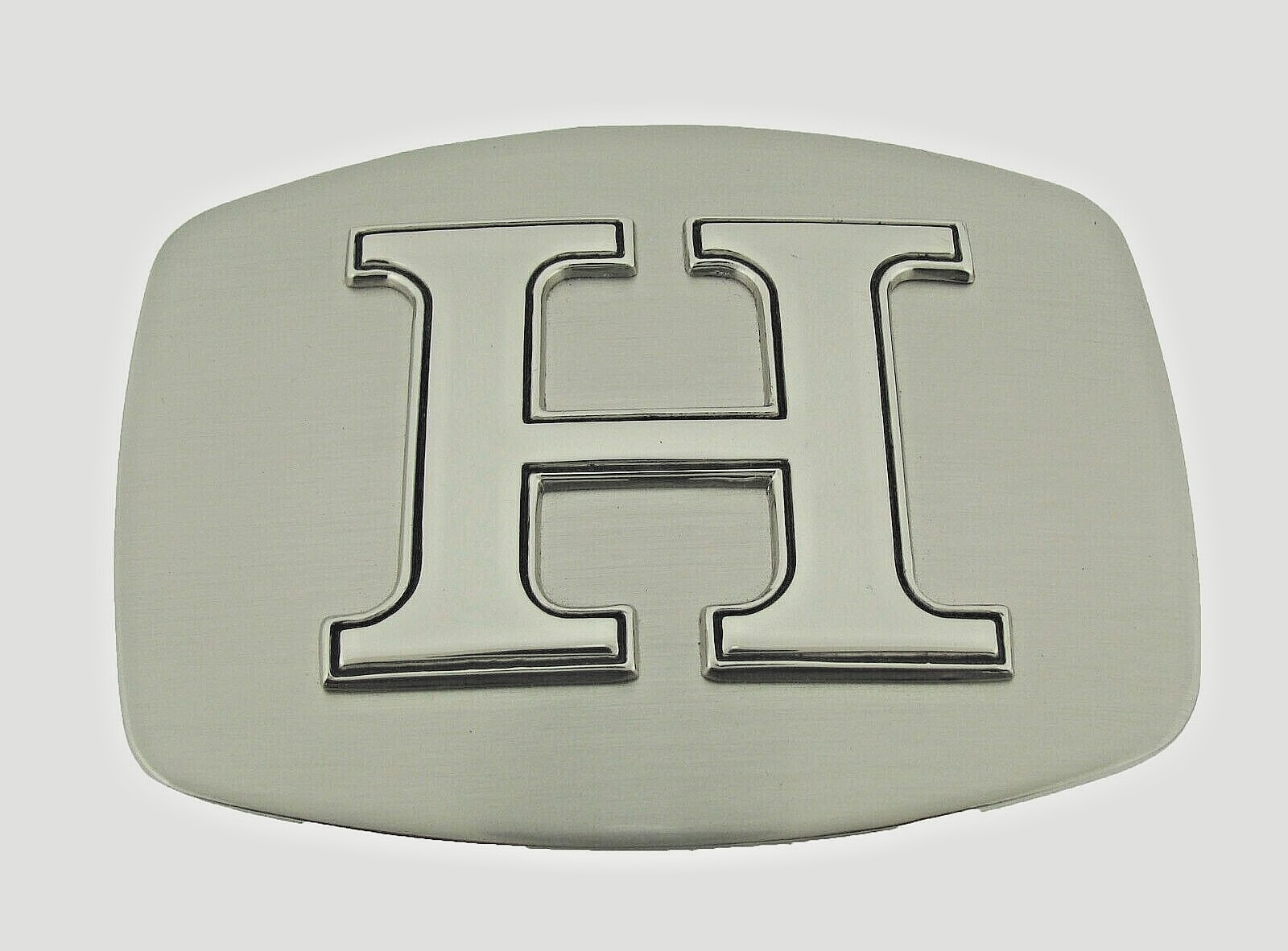 Initial H Letter h Belt Buckle New Men Women Western Really Cowboy Silver Metal