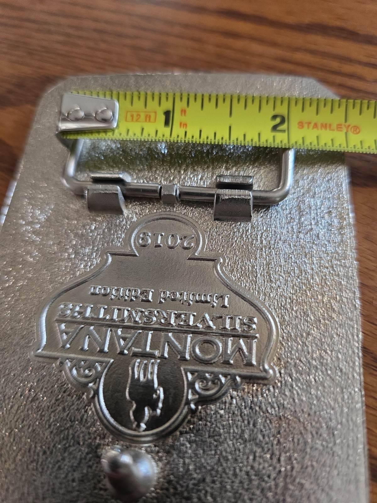2019 Pendleton Whisky Belt Buckle Let&rsquo;er Buck Montana Silversmiths – RARE