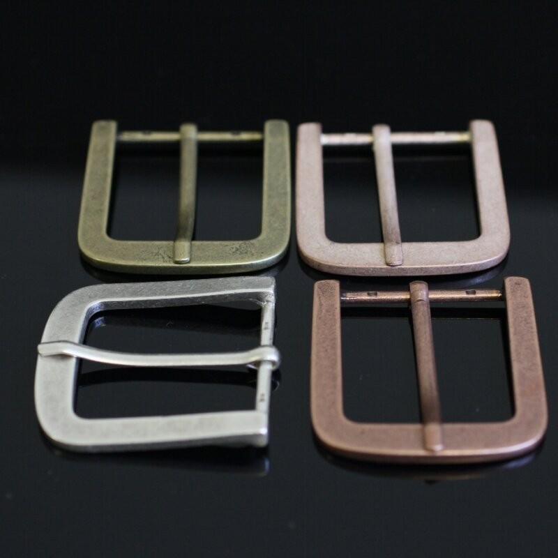 Rosepearl Metal Belt Buckle, Classic Pin Buckle for Leather Belts