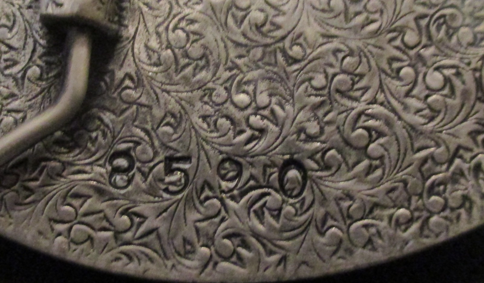 Whitetail Deer Buck Stag Pewter Belt Buckle S/N 8590 Silvertone Trees Mountain