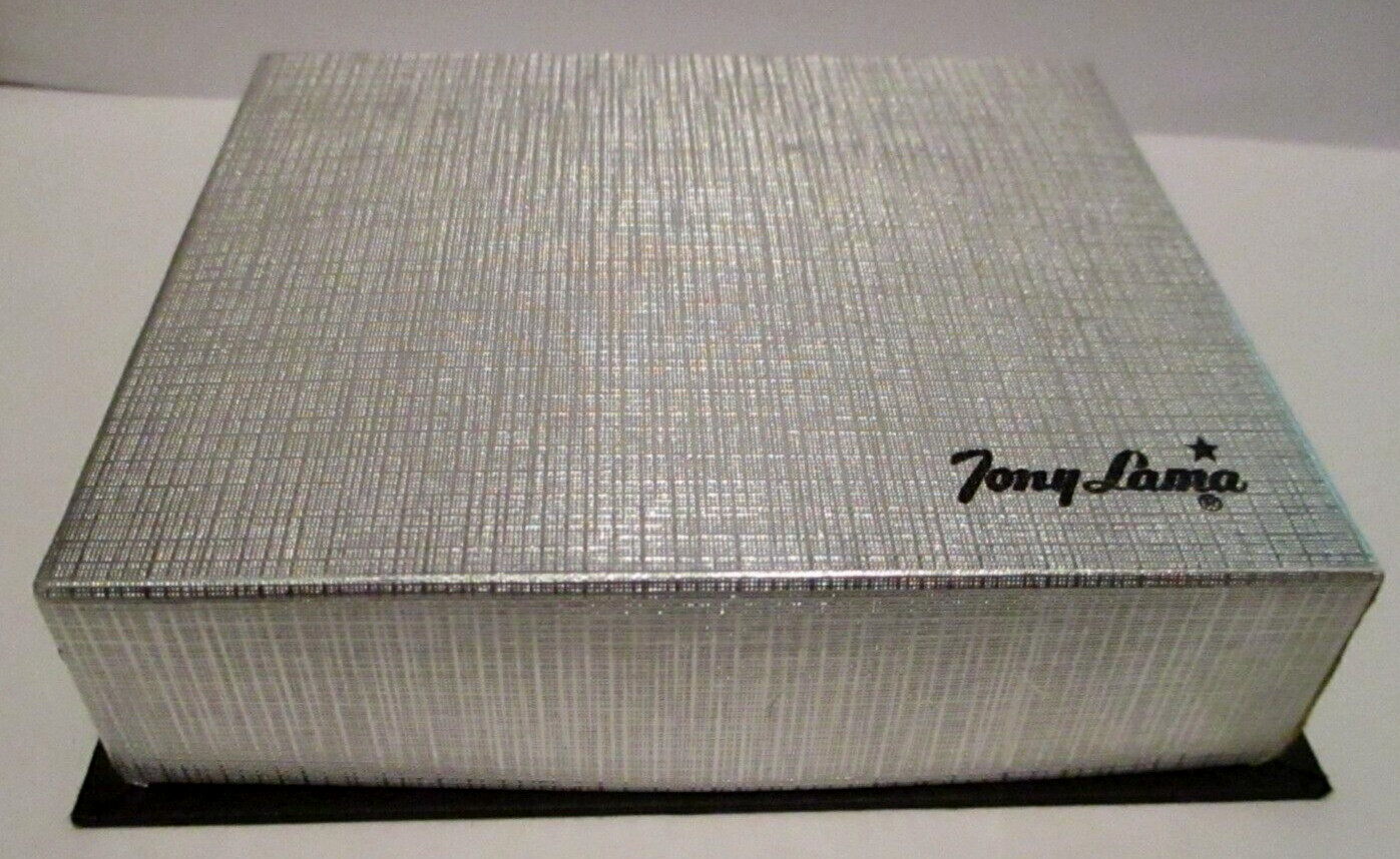 TONY LAMA Buck Board Wagon Wheel Series Belt Buckle FIRST Edition Limited horse