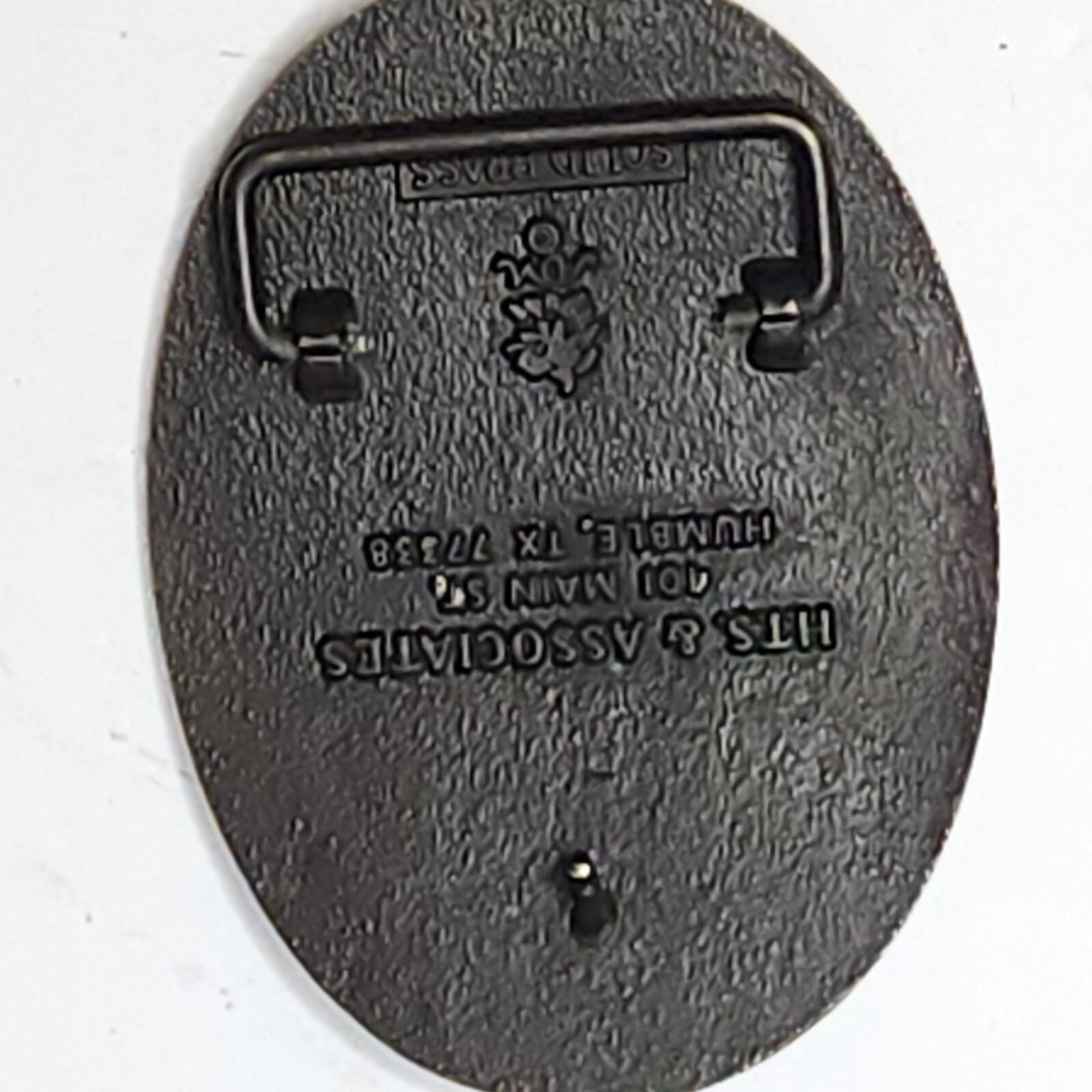 VINTAGE United Texas Transmission Company Belt Buckle – Solid Brass