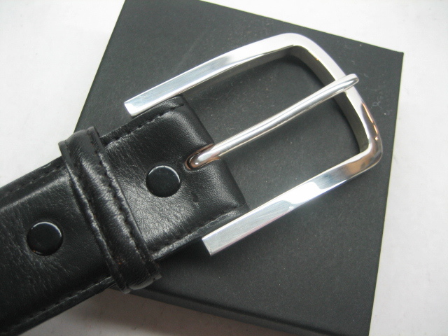 1.5&Prime; GENUINE CALF LEATHER BELT, BUCKLE IN PHOTO NOT INCLUDED WITH YOUR PURCHASE