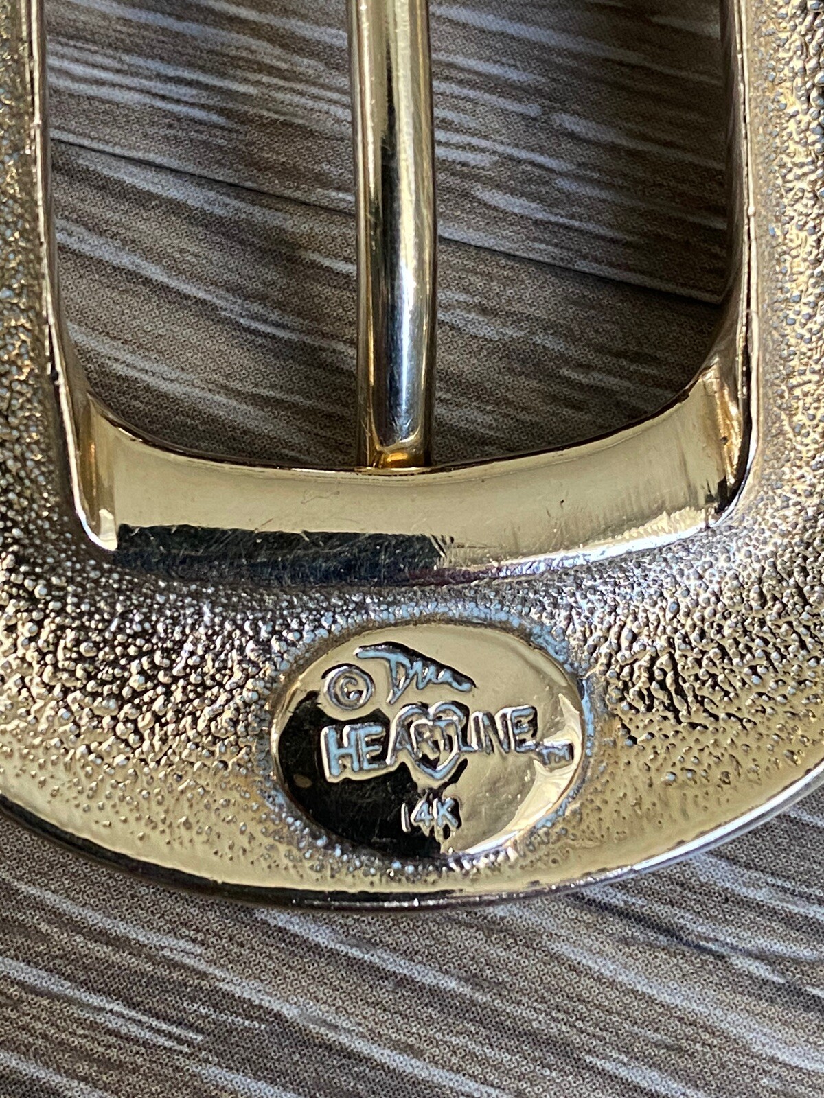 Douglas Magnus 14k Solid Gold XL Belt Buckle Set ✅