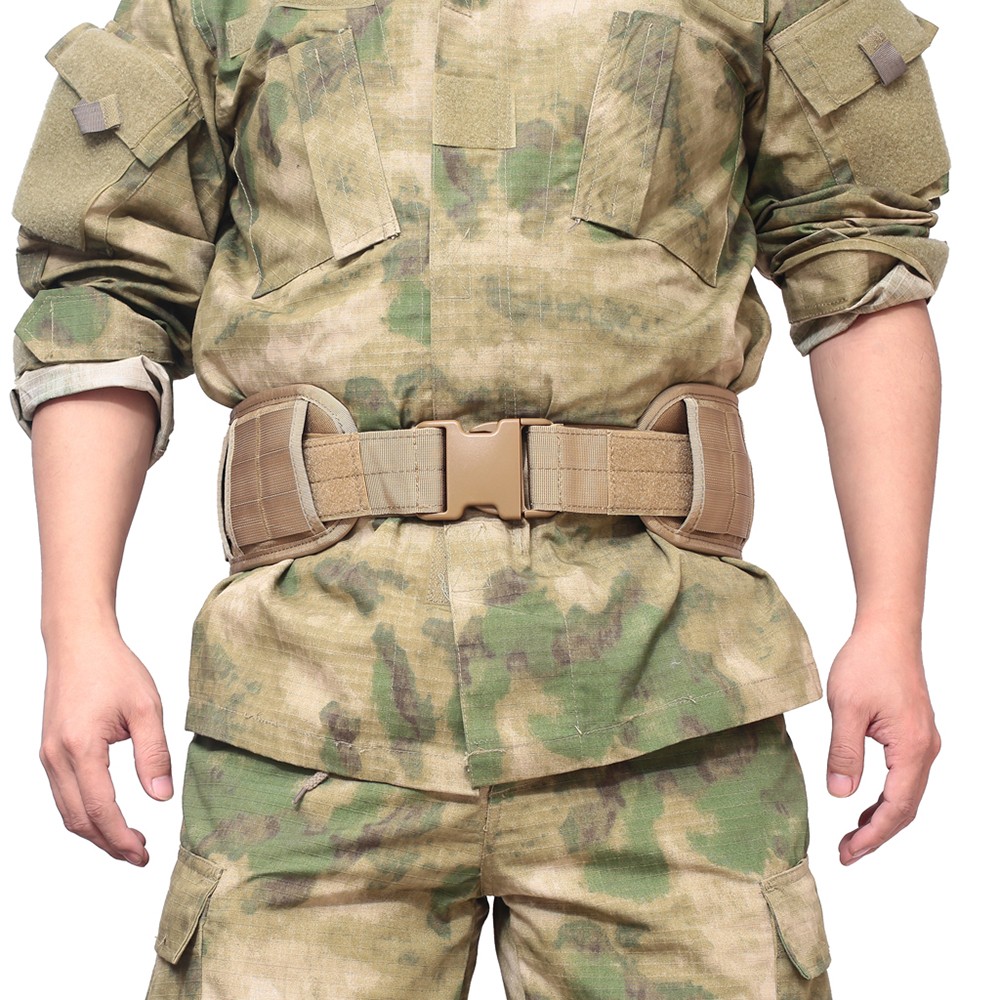 Military Waist Belt Molle Multi-Purpose Quick Release Padded Hunting Patrol Belt