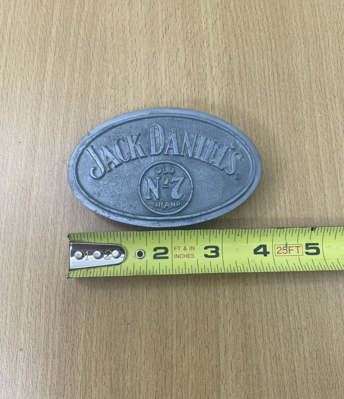 Jack Daniels Old No. 7 Whiskey Belt Buckle 2008