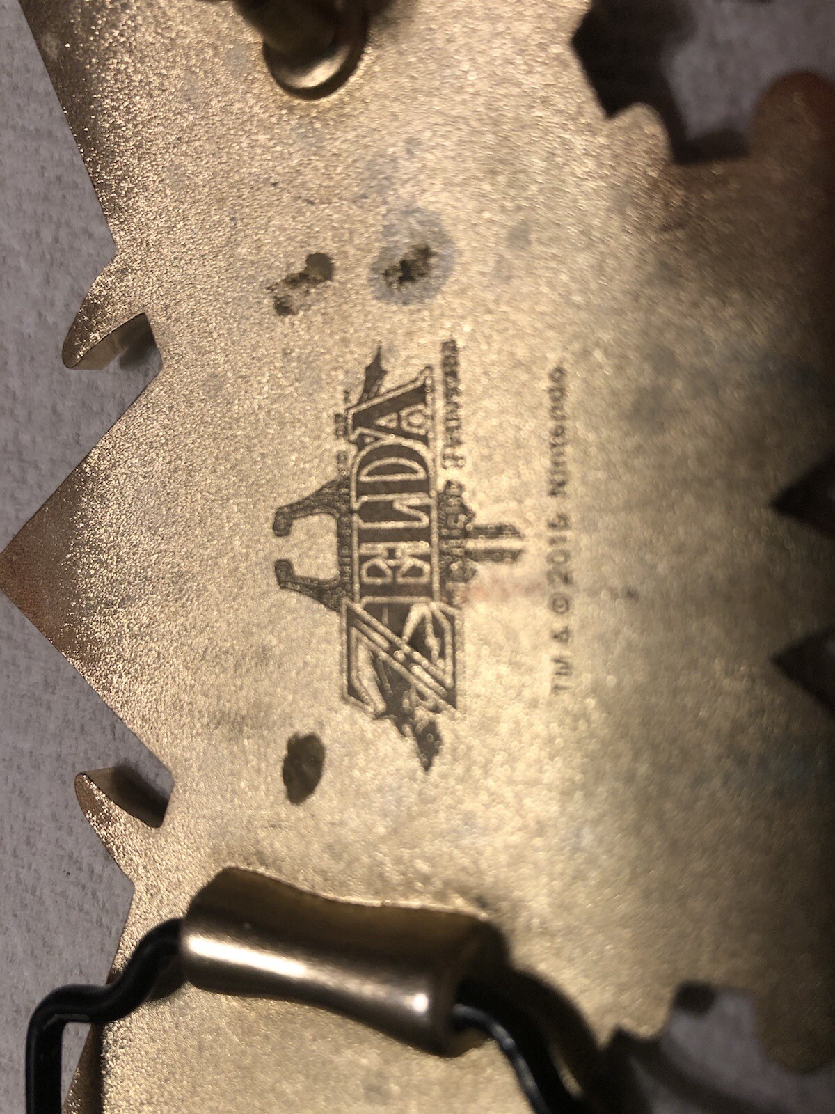 Zelda Triforce Belt Bucklet