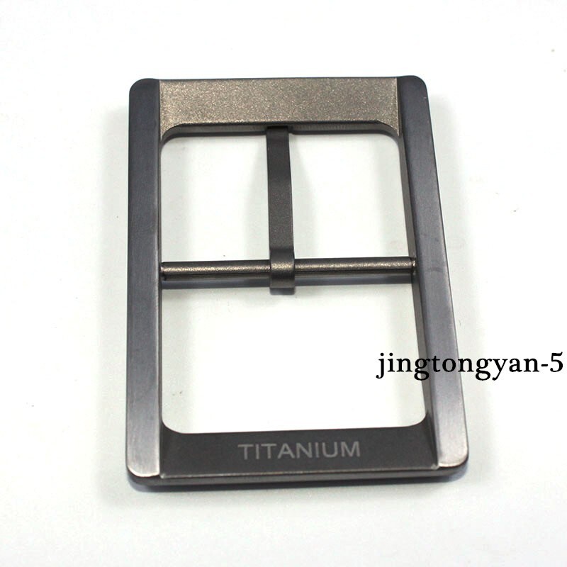 Titanium Belt Buckle Anti-allergic Pin Belt Buckles Fits For 1.5 inches Belt