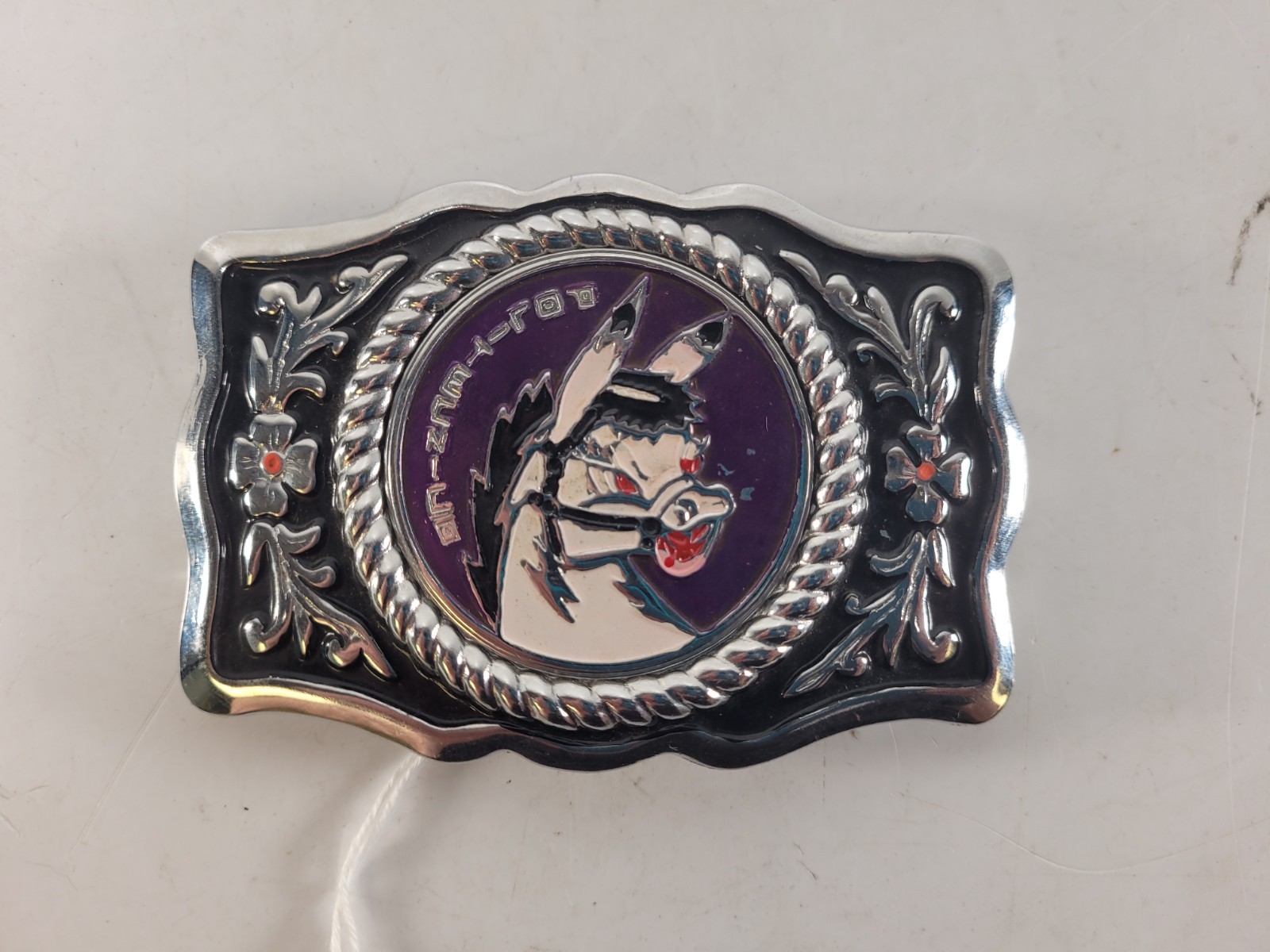 Imperial Polite Horse Embosed Belt Buckle