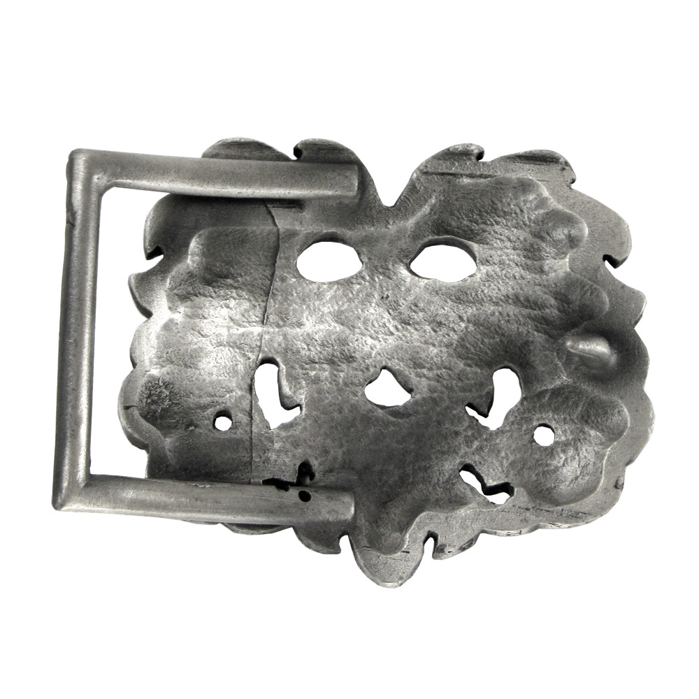 Pewter Oak King Belt Buckle Dryad Design Green Man Wiccan Pagan Celtic Greenman