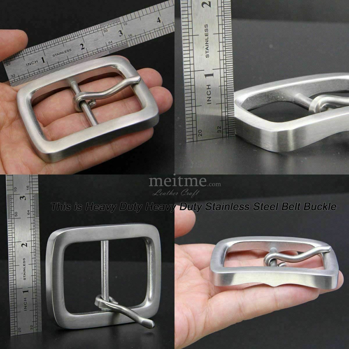 1.5 in Stainless Steel Belt Buckles Men&rsquo;s/Women&rsquo;s pin Belt Buckle – 2 style kit