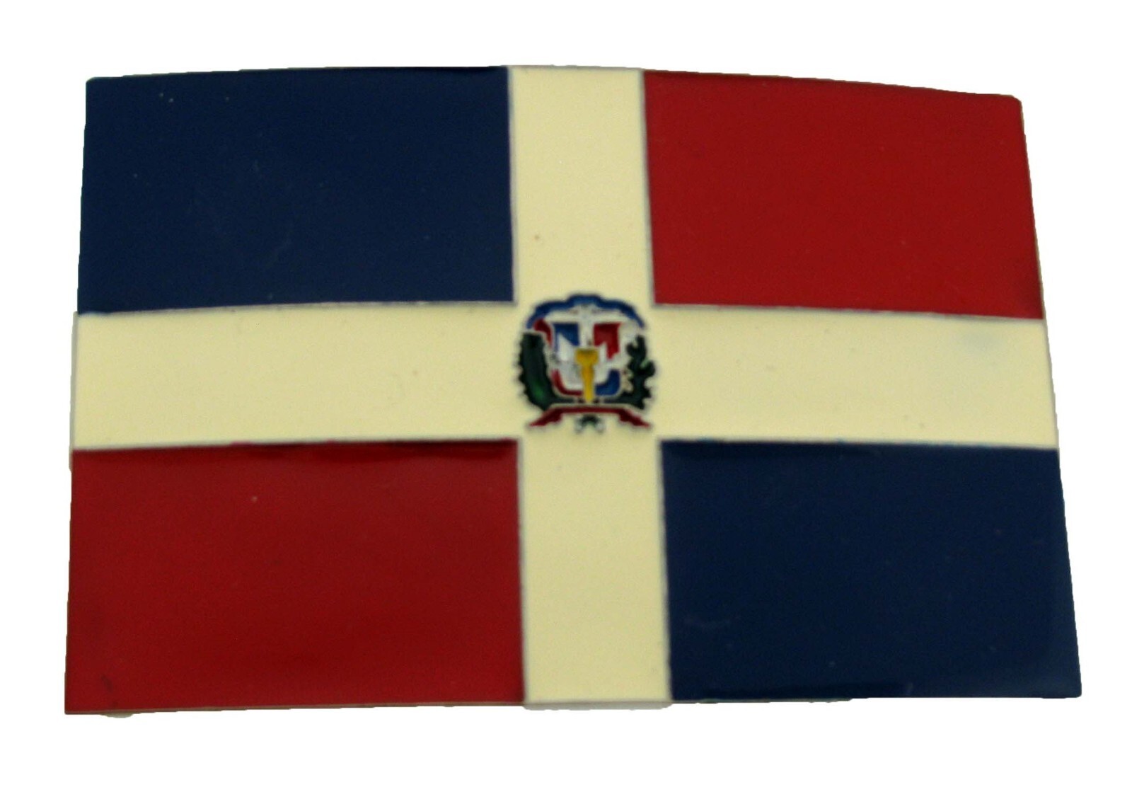 Dominican Republic Flag Belt Buckle Dominicans National Day Western Cowboy Men