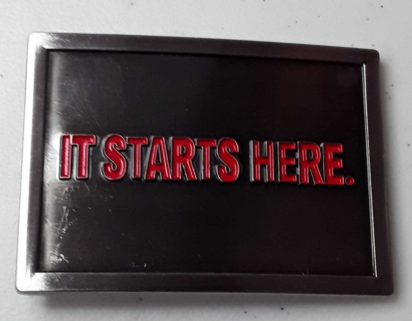 Belt Buckle , Molson Canadian , It Starts Here