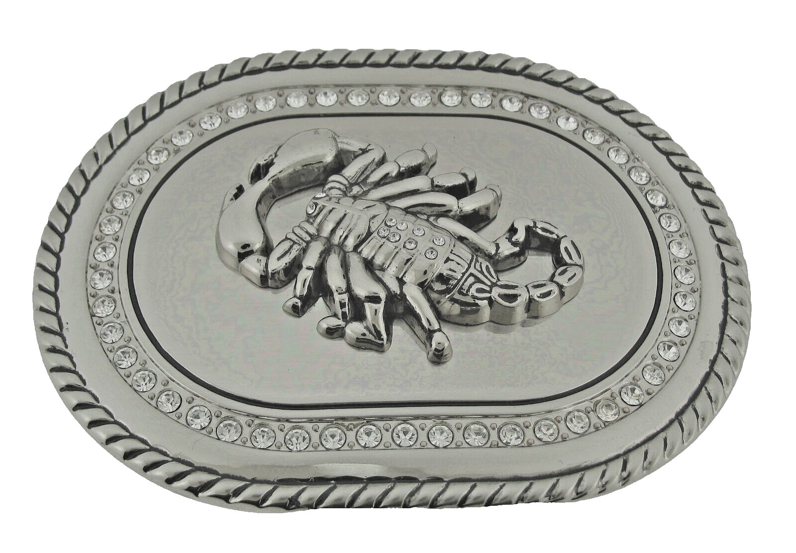 Scorpion Belt Buckles Vintage Men Silver Metal Zodiac Sign Western Cowboy Rodeo
