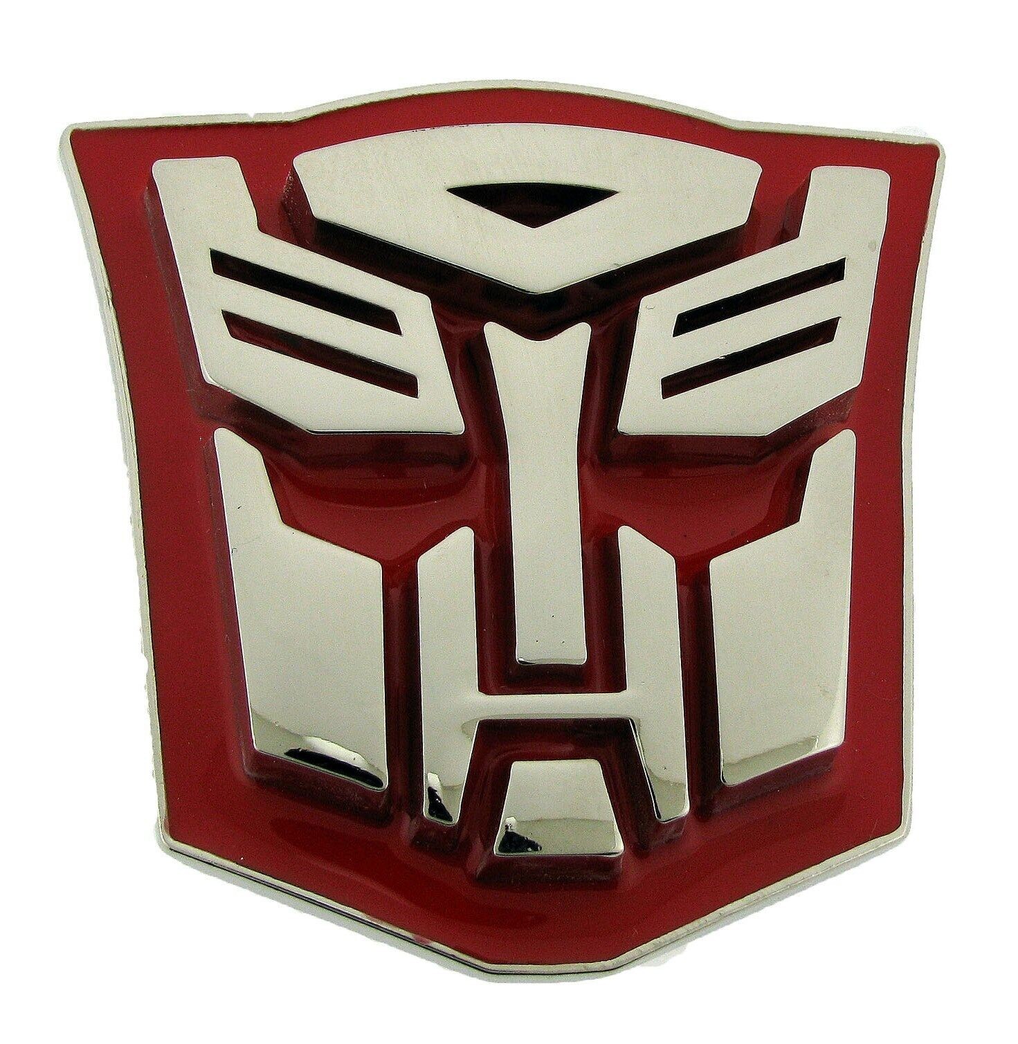 Hasbro Transformers Belt Buckles Red Metal Original Halloween Cosplay Men Women