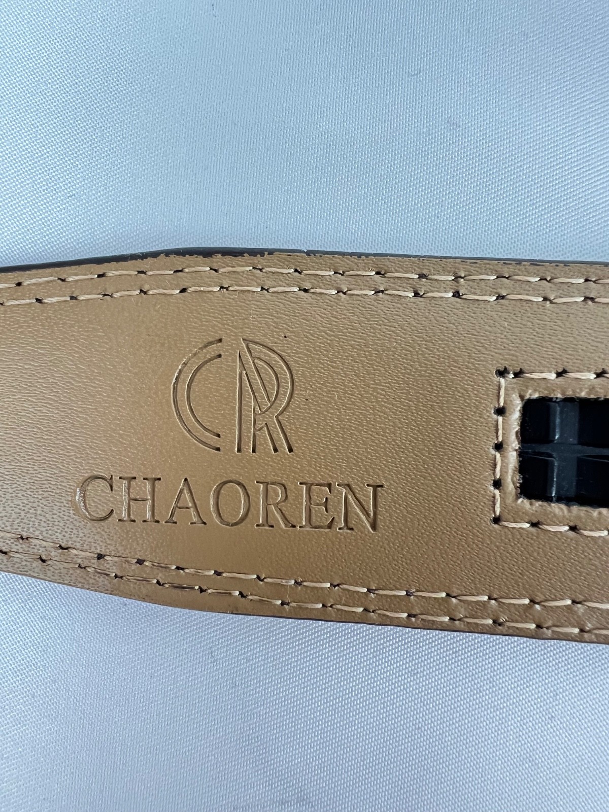 Chaoren Western Longhorn Bull Ratchet Belt Cowboy Rodeo Buckle Country Western