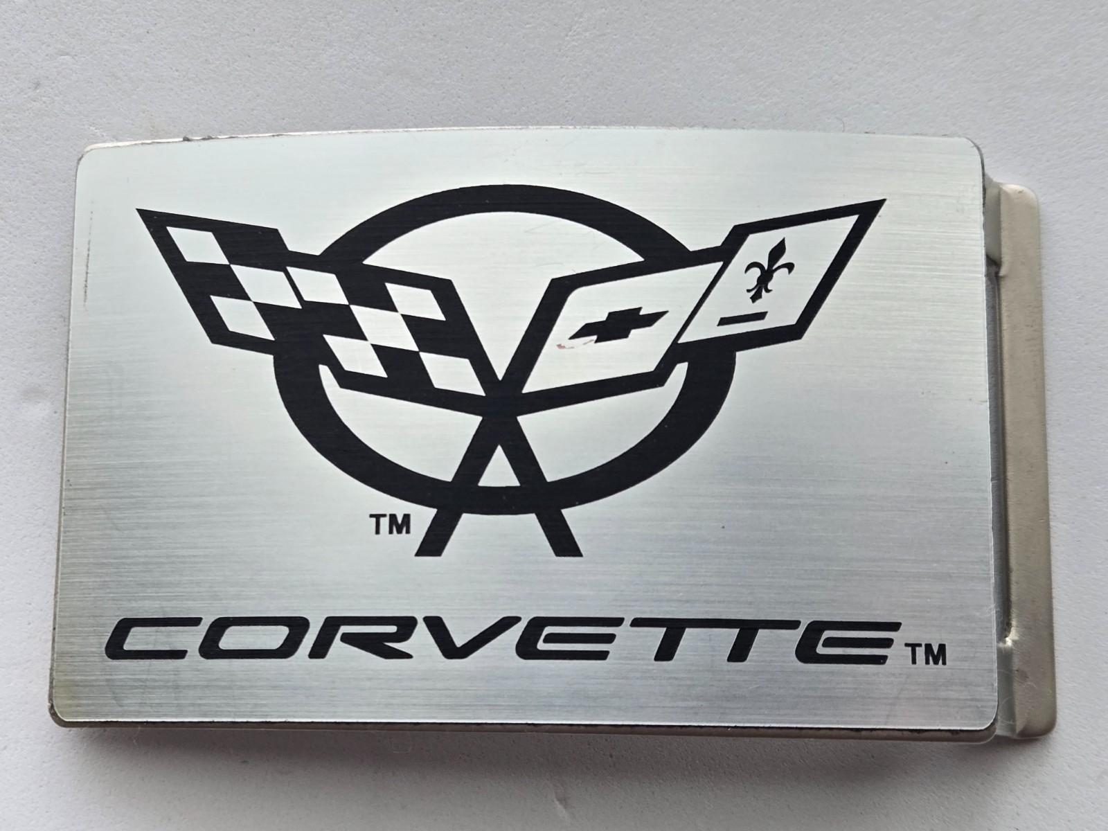Official GM Product Corvette Belt Buckle