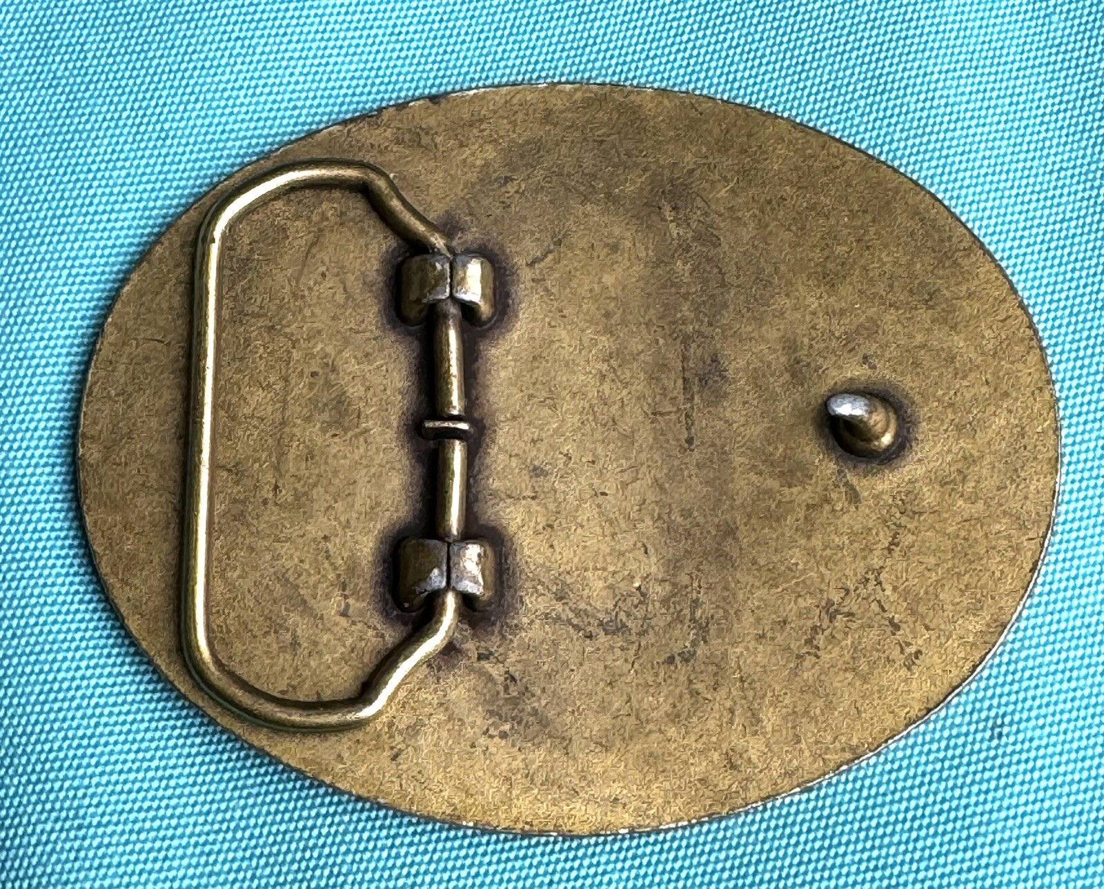 WW2 Veteran Oval Shaped Belt Buckle United States of America WWII