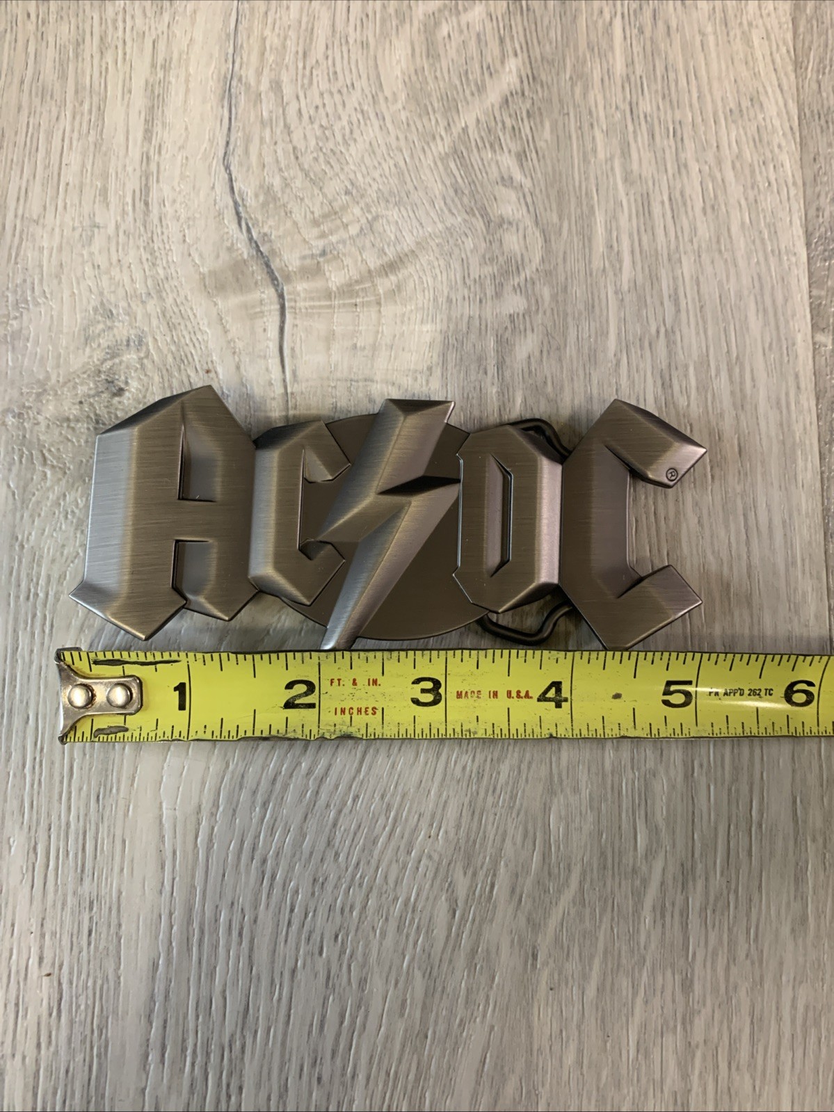 AC/DC Belt Buckle, Music Rock Band 2008 Leidseplein Presse B.V.
