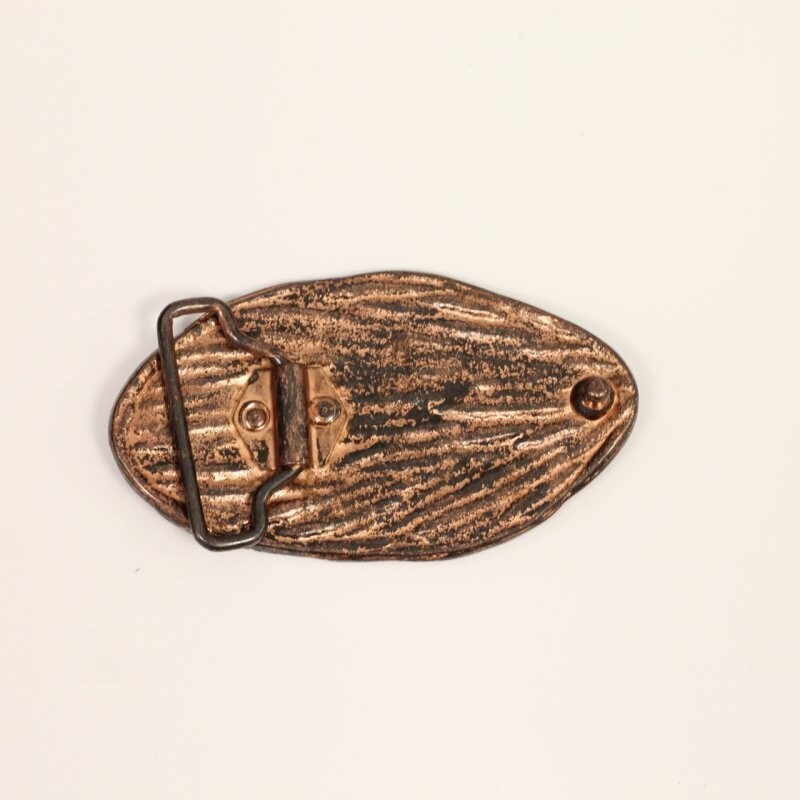 Organic Textured Belt Buckle Belt Buckle Rustic Copper
