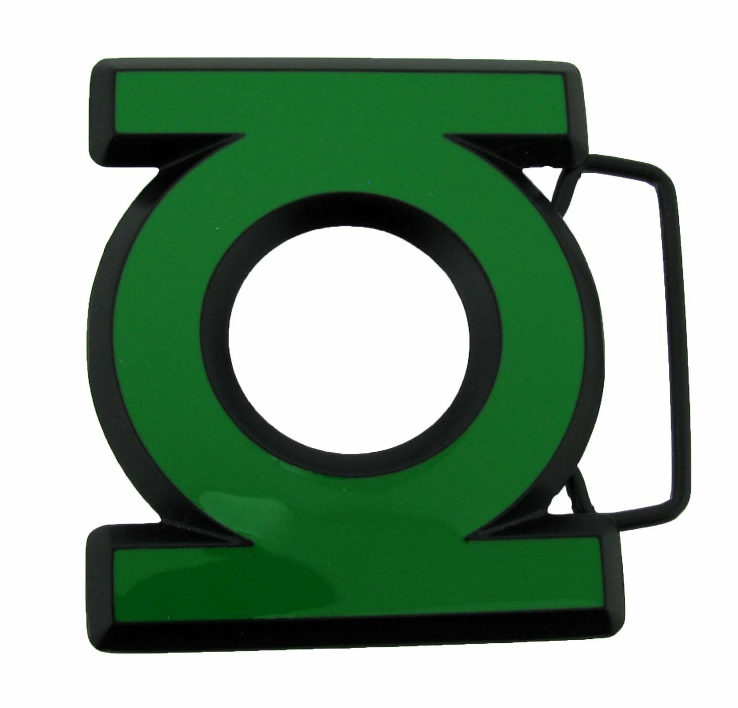 Green Lantern Belt Buckle Halloween Party Womens Costume Mens Cosplay DC Comics