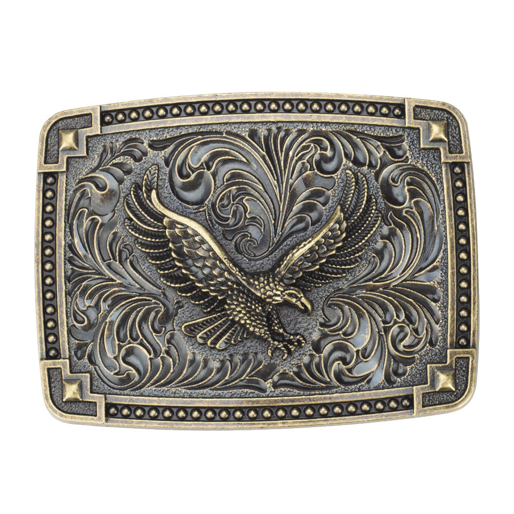 Eagle belt buckle Western cowboy motorcycle riding belt buckle