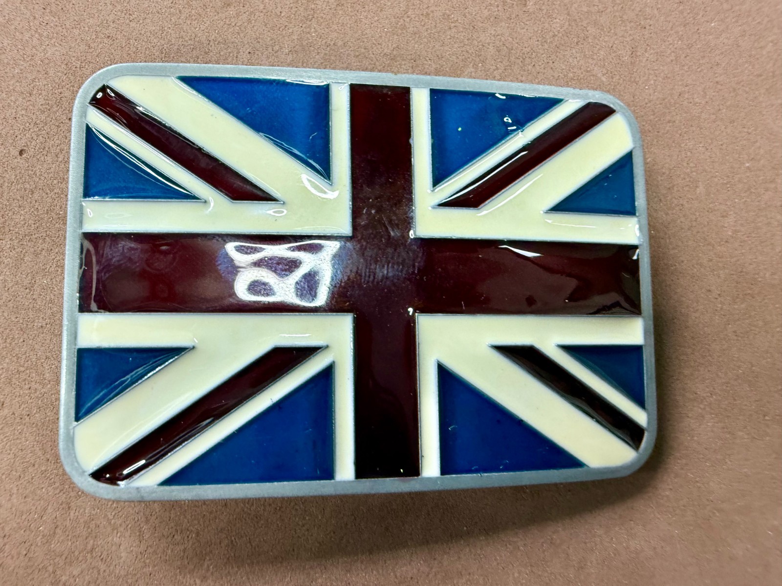 Great Britain Union Flag British Jack United Kingdom Patriotic Belt Buckle