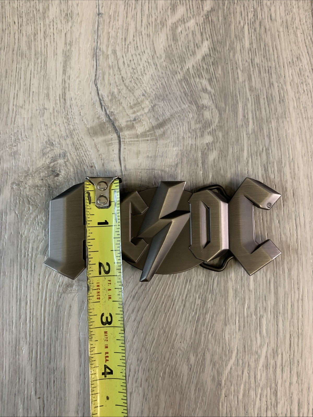 AC/DC Belt Buckle, Music Rock Band 2008 Leidseplein Presse B.V.
