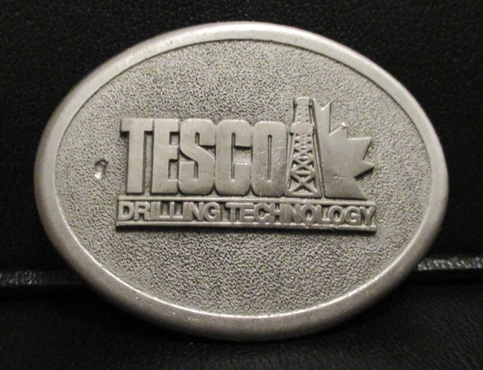 Tesco Corporation Drilling Technology Oil Well Safety Award Smith Belt Buckle TX