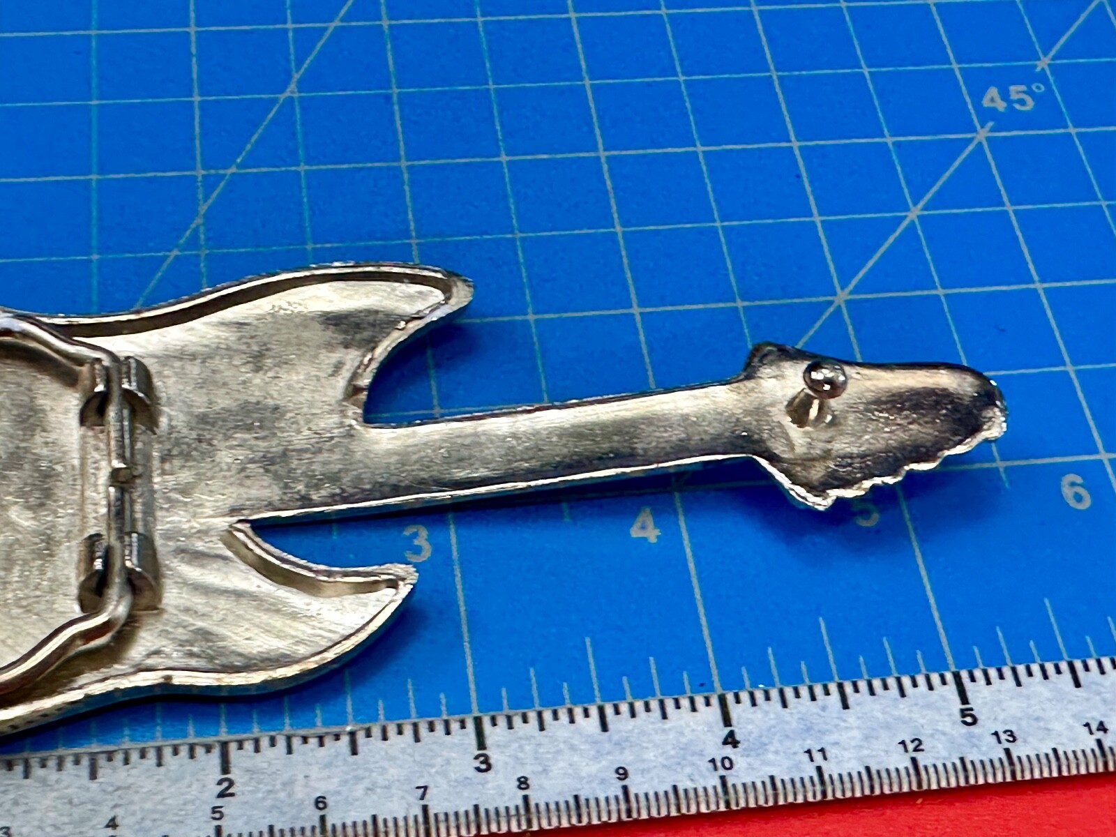 Electric Rock Guitar – Music Band – Different Cutout Vintage Belt Buckle