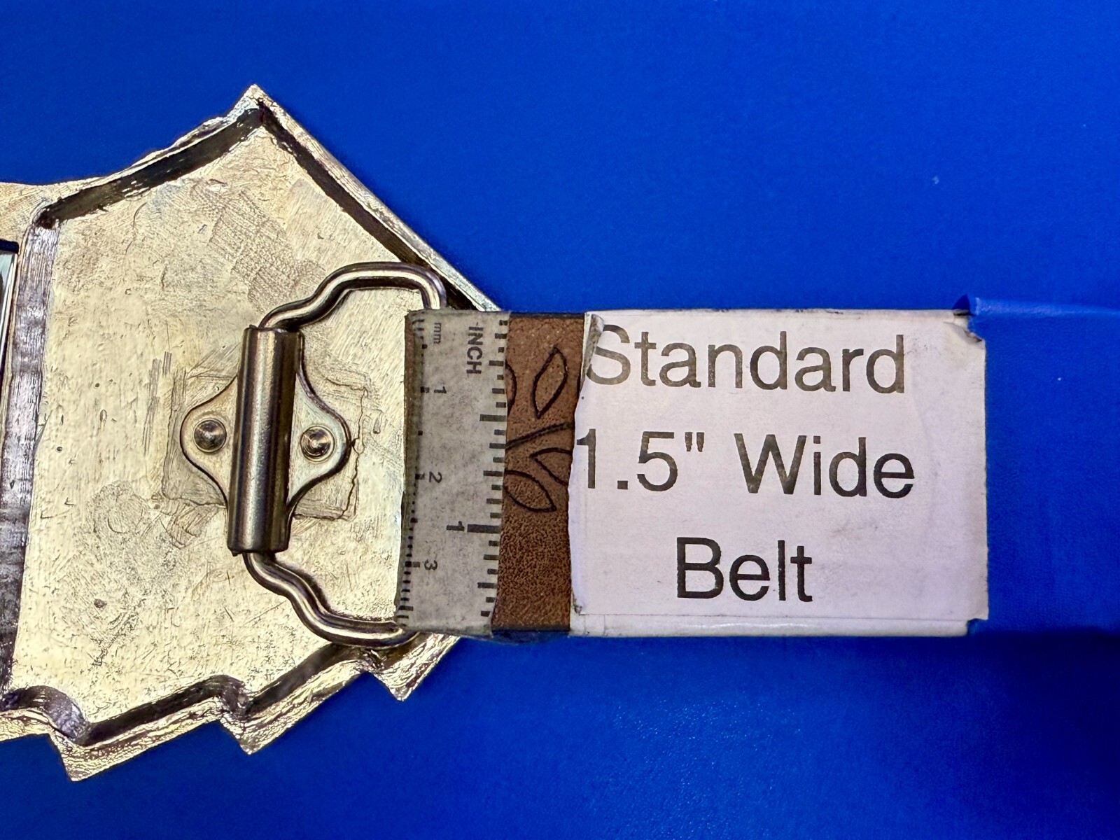 Royal Straight Flush Casino Poker Gambling Spinning Reversible Ace Belt Buckle