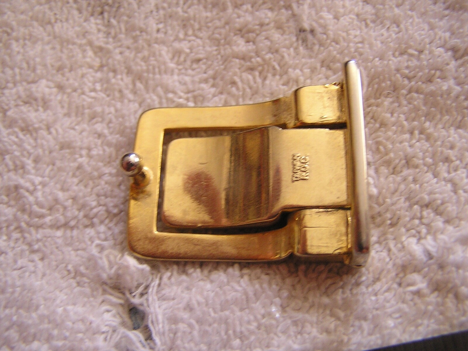 Art Deco Belt Buckle Taiwan ROC