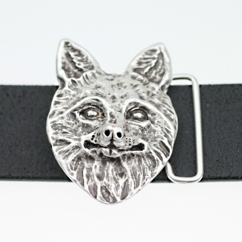 Belt Buckle Silver Dog Dog Werewolf Wolf Fairytale Interchangeable Buckle GS126
