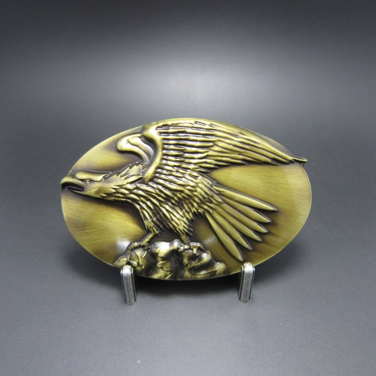 BIRD EAGLE ANIMAL WESTERN COWBOY AMERICA BELT BUCKLE