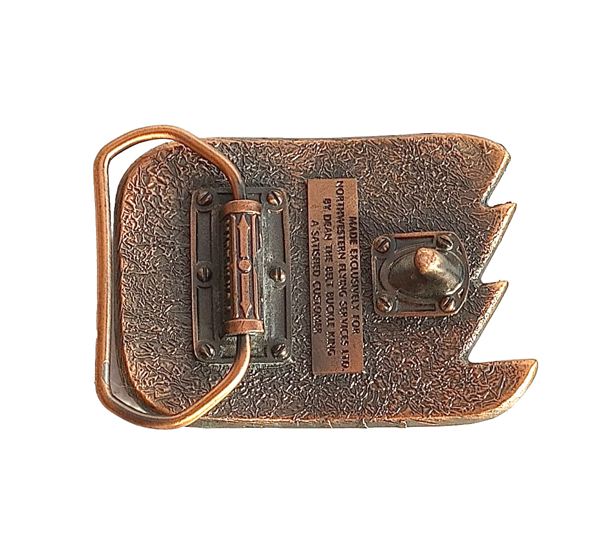 Northwestern Flying Services Limited Belt Buckle Dean The Belt Buckle King USA