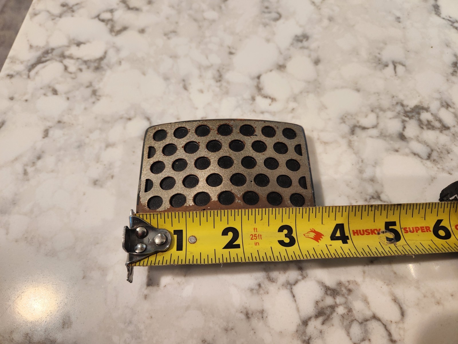 Foster Weld Belt Buckle Unique Modern Industrial Artisan Metal 2007