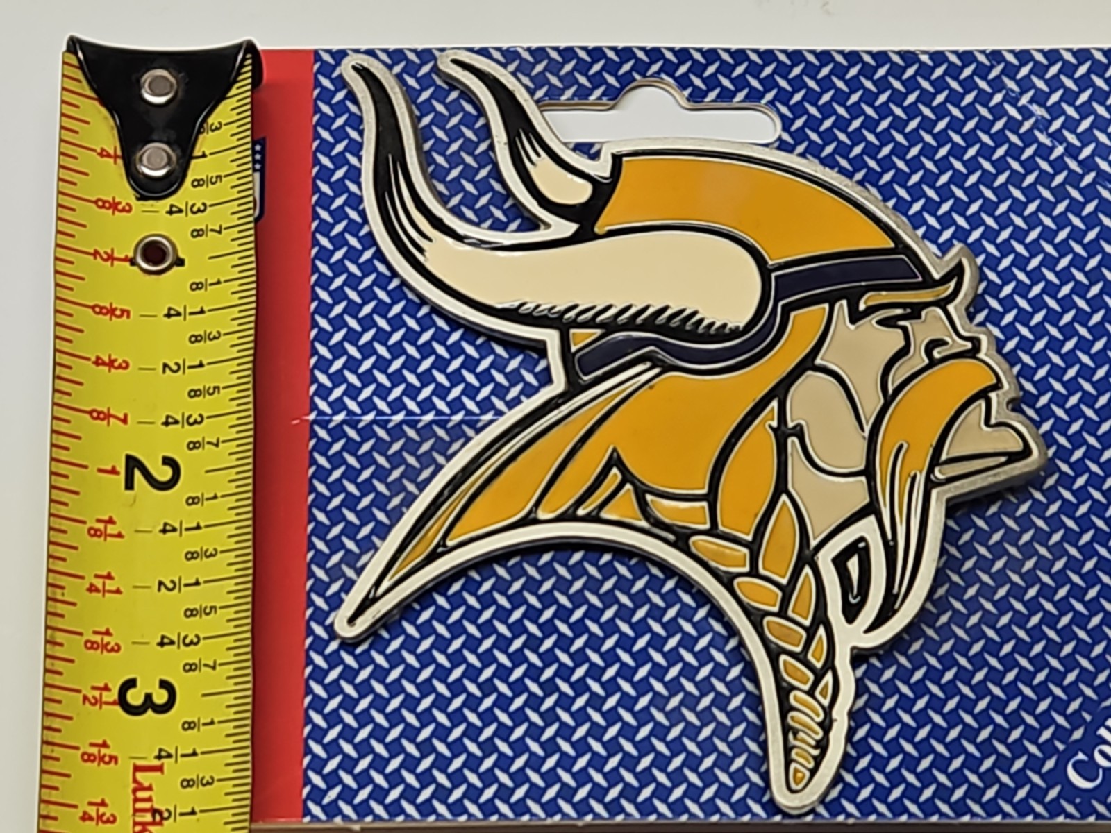 Vintage 2004 Great American Products Minnesota Vikings NFL Belt Buckle New