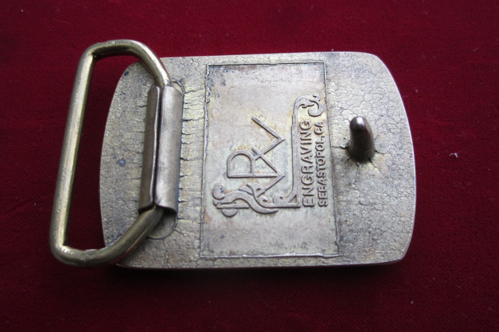 Pacific Bell Belt Buckle Pacific Bell Iso Belt Buckle Pac Bell Souvenir Buckle