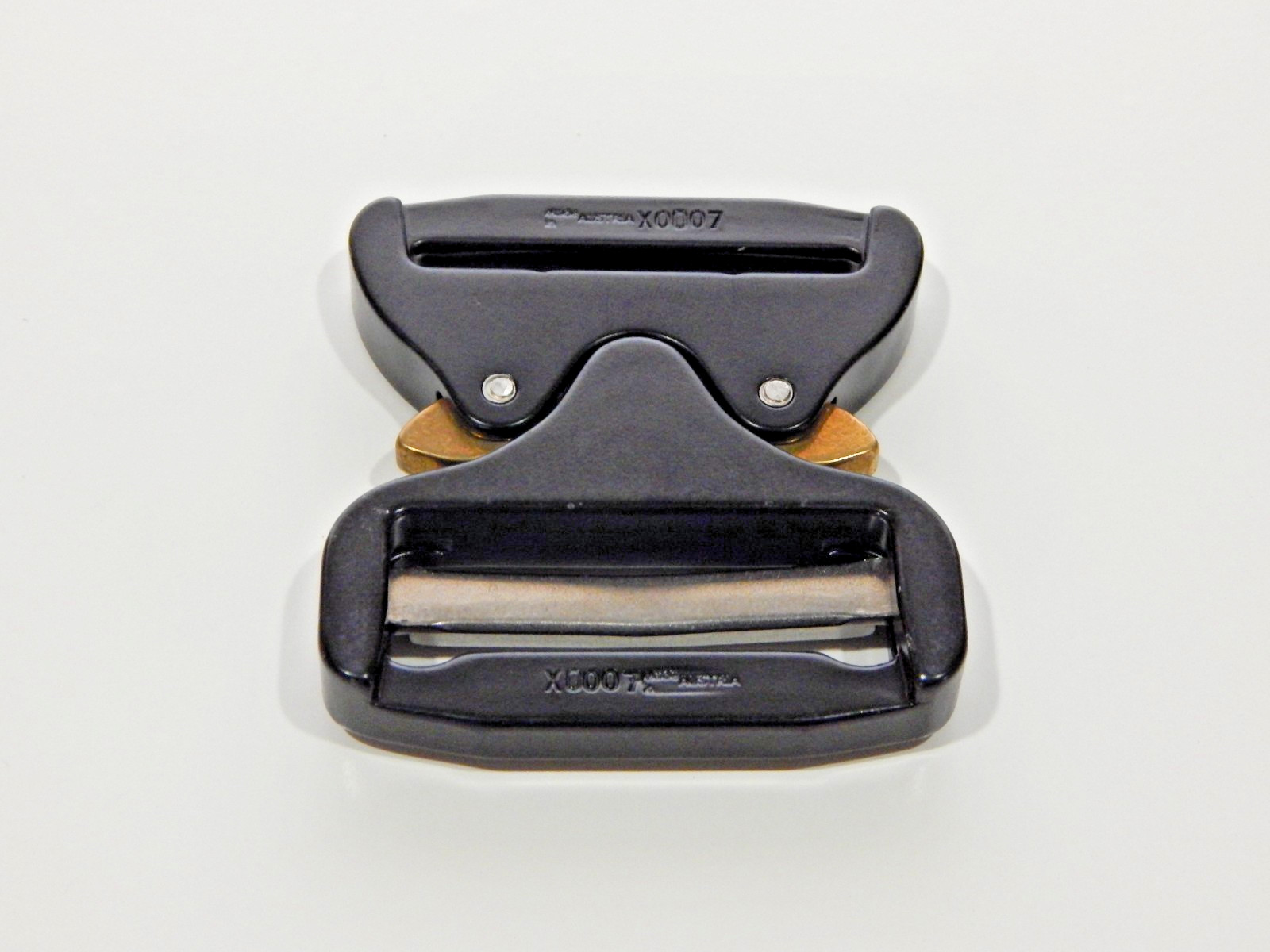 AustriAlpin Cobra 45mm Black KTL Buckle FY45KVF Style Male Adj/Female Fixed NOS