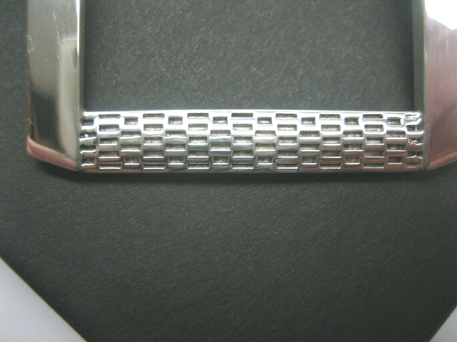 STERLING SILVER 925 BUCKLE AVAILABLE FOR 1&Prime; 1-1/8&Prime; 1-1/4&Prime; 1-3/8&Prime; 1-1/2&Prime; BELTS