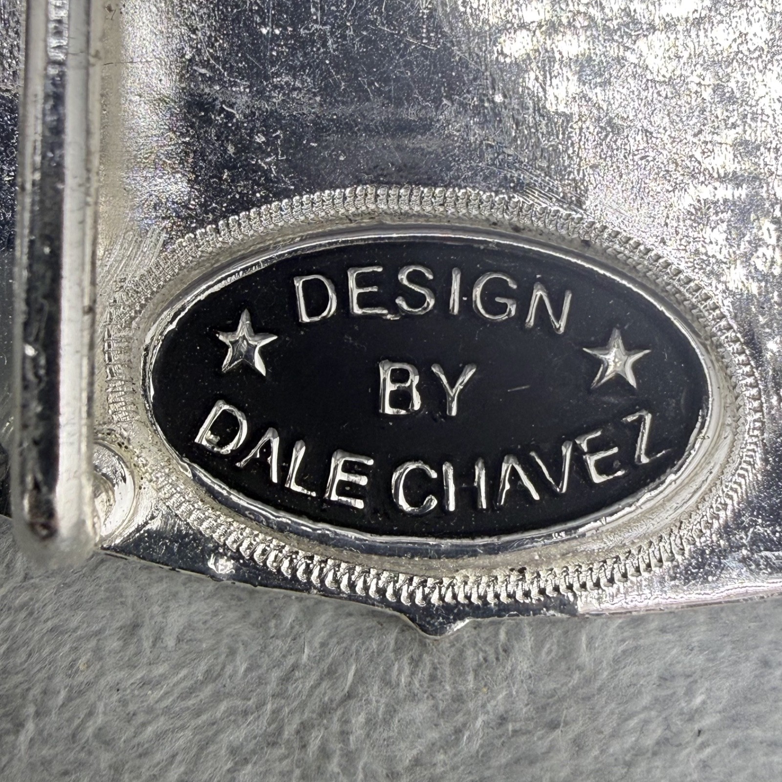 Vintage Western Buckle Norco Rangers Headline 2015 Signed Dale Chavez