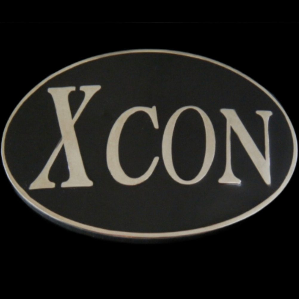 X Con Criminal Prison Prisoner Bad Boy Belt Buckles Boucle de Ceinture