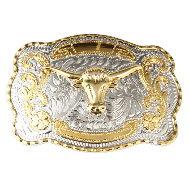 Bull Ride Rodeo Jeans Rock Long Huge Big Cowboy Texas Western Shine Belt Buckle